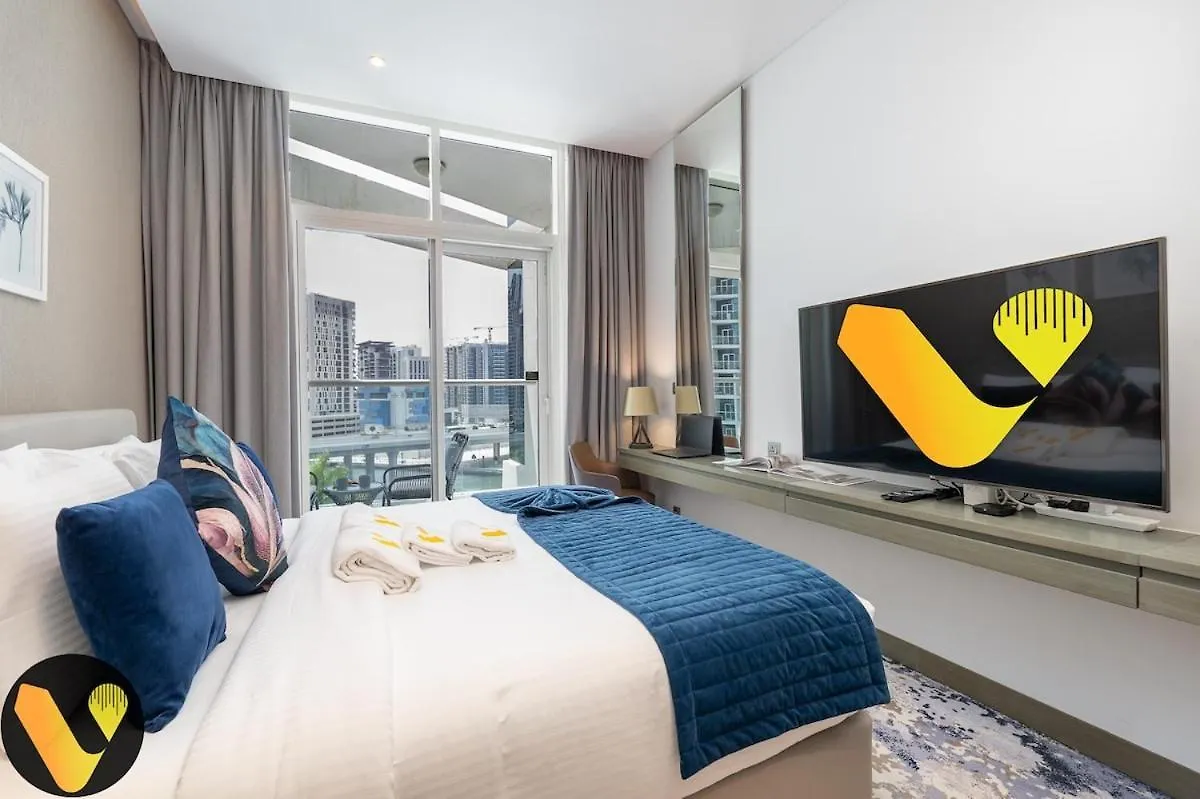 Vogue Damac Maison Prive Balcony & Pool With Canal View Prime Business Bay Location, Steps From Downtown & Burj Khalifa Dubai 0*,