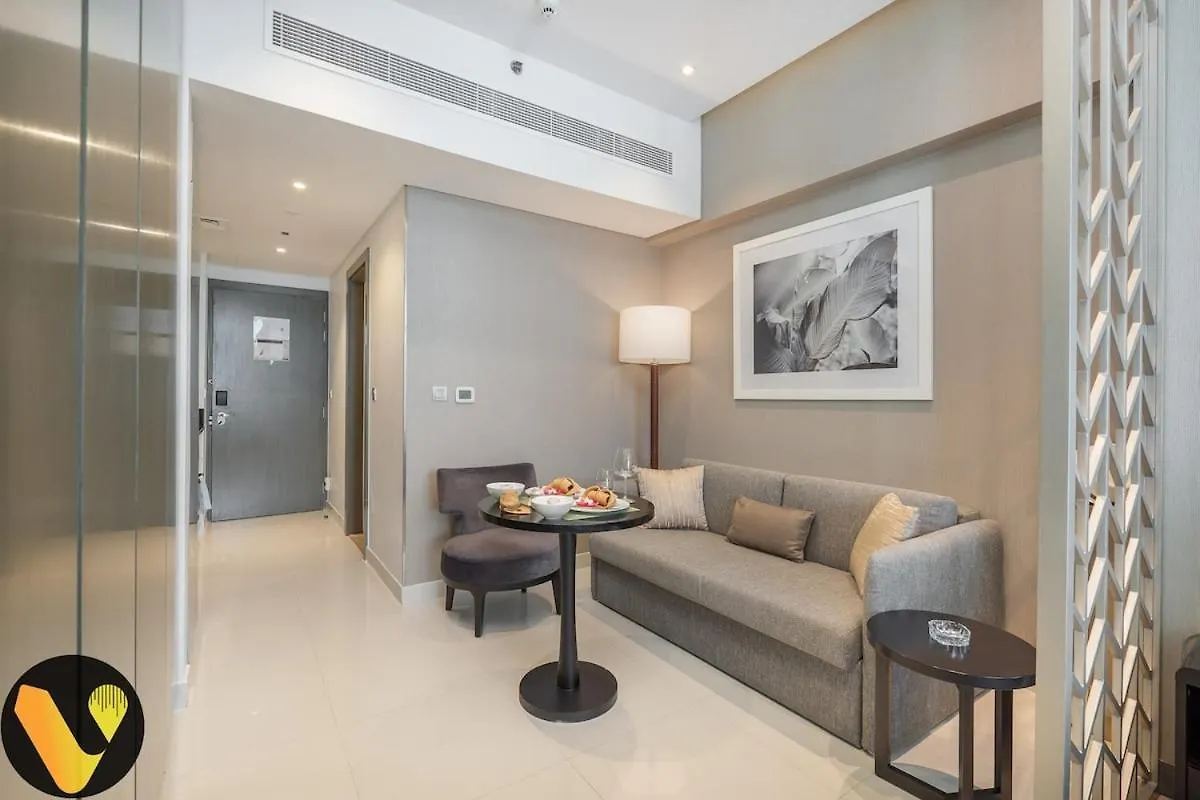 Apartment Vogue Damac Maison Prive Balcony & Pool With Canal View Prime Business Bay Location, Steps From Downtown & Burj Khalifa Dubai United Arab Emirates