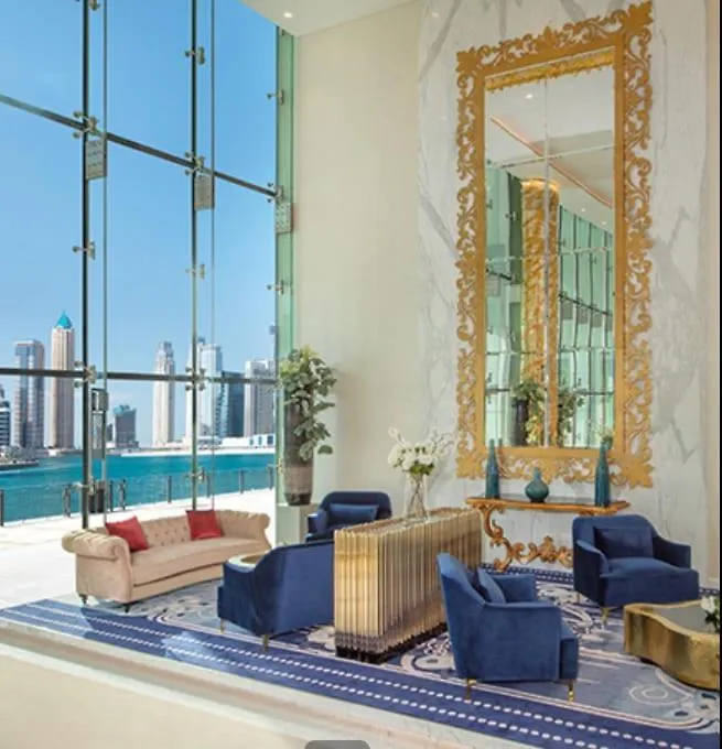 Vogue Damac Maison Prive Balcony & Pool With Canal View Prime Business Bay Location, Steps From Downtown & Burj Khalifa Dubai Apartment